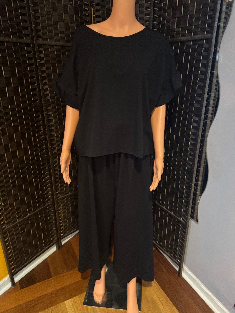 Lux Luna women blouse - size m/xl black